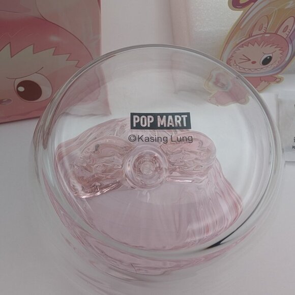 Labubu the Monsters Cheers! Double Walled Glass Cup - Romance - Picture 2 of 4